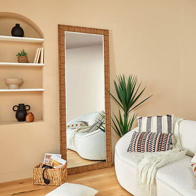 Espejo De Pared (Colores) Con Marco De Madera
