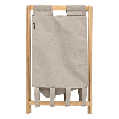 Cesta Para Ropa (Beige) Plegable 50 Lt De Poliéster