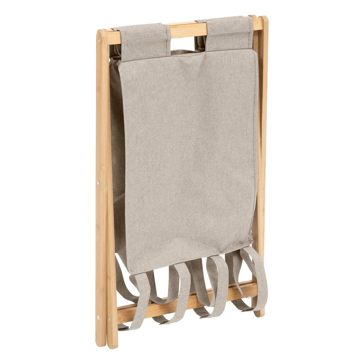 Cesta Para Ropa (Beige) Plegable 50 Lt De Poliéster