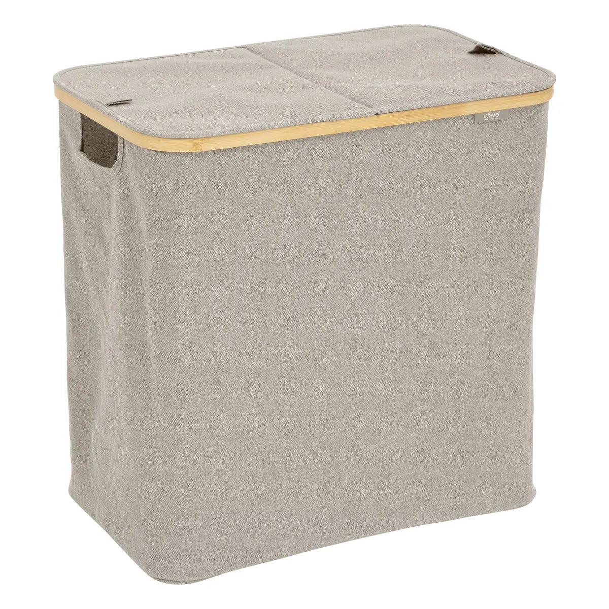 Cesta Para Ropa Sucia (Beige) 80 Lt De Poliéster