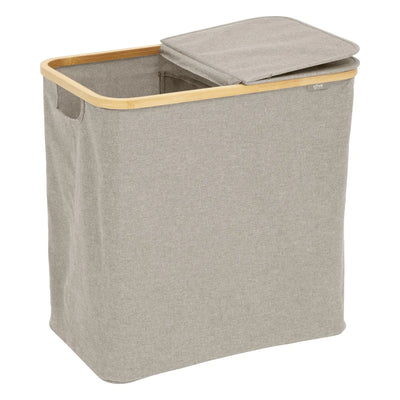 Cesta Para Ropa Sucia (Beige) 80 Lt De Poliéster