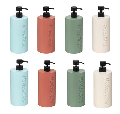 Dispensador De Shampoo (Colores) 1 Lt De Poliresina