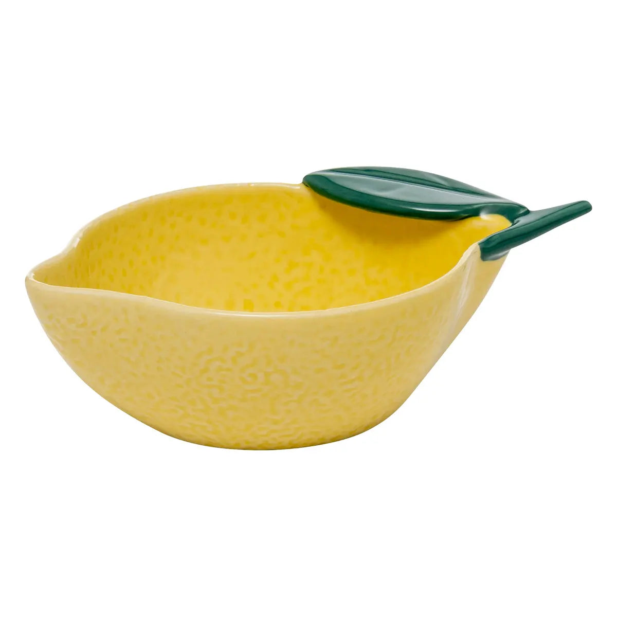 Plato Decorativo En Forma De Limón 15 Cm De Cerámica