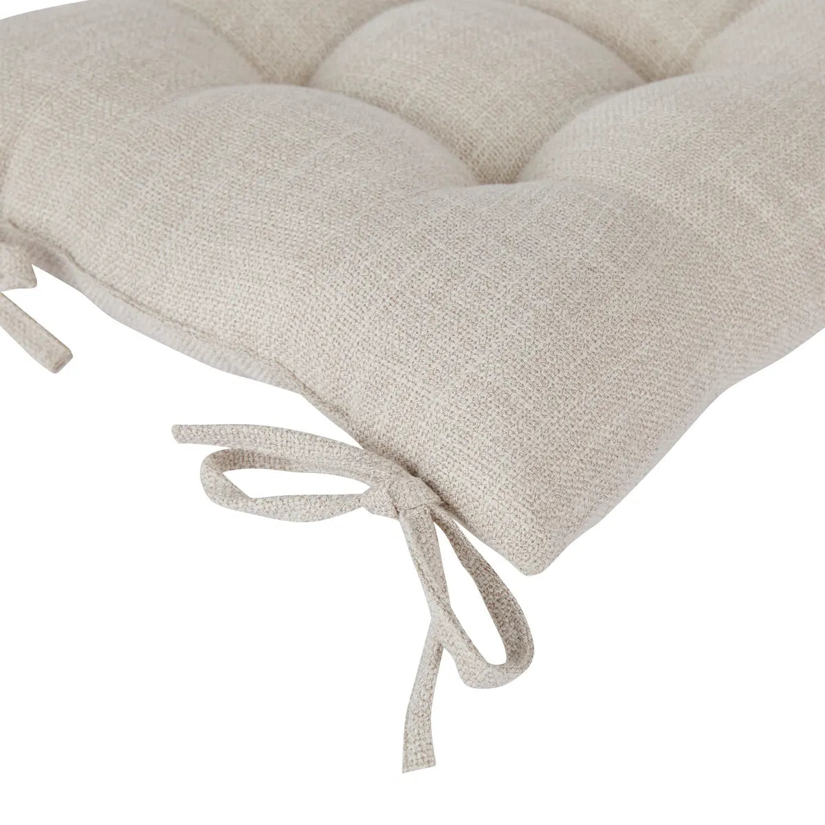 Cojín Para Silla Color (Beige)  De Poliéster