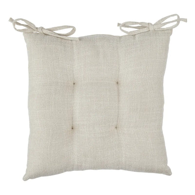Cojín Para Silla Color (Beige)  De Poliéster