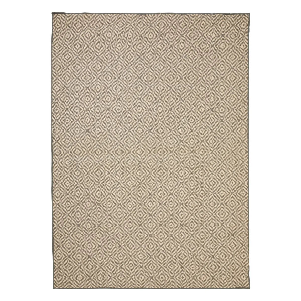 Alfombra Decorativa Para Exterior (Gris) 150 X 200 De Polipropileno
