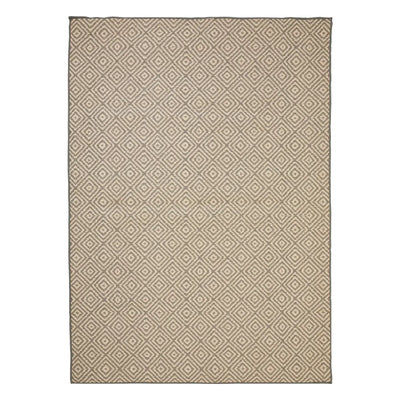 Alfombra Decorativa Para Exterior (Gris) 150 X 200 De Polipropileno