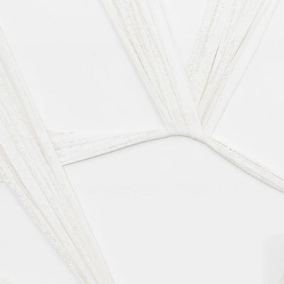 Cuadro Decorativo "Jyoti" (Blanco) Con Marco De Madera