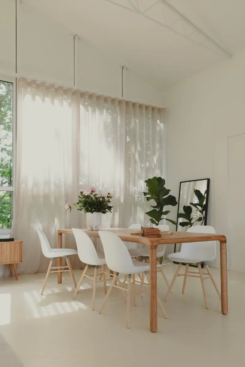 Mesa De Comedor (Natural) (Fresno) De Madera