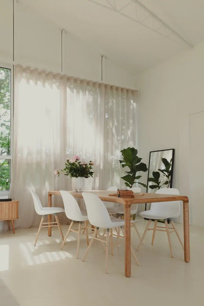 Mesa De Comedor (Natural) (Fresno) De Madera