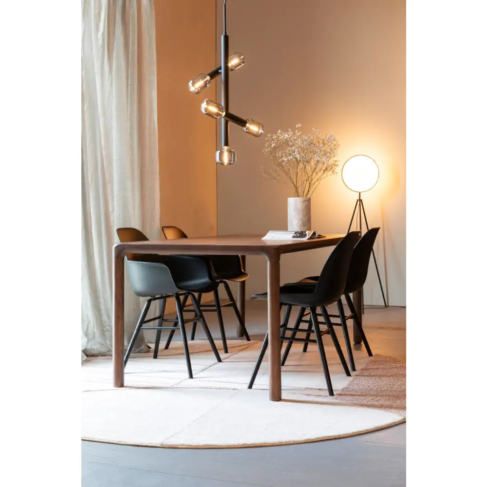 Mesa De Comedor (Marrón) (Fresno) De Madera