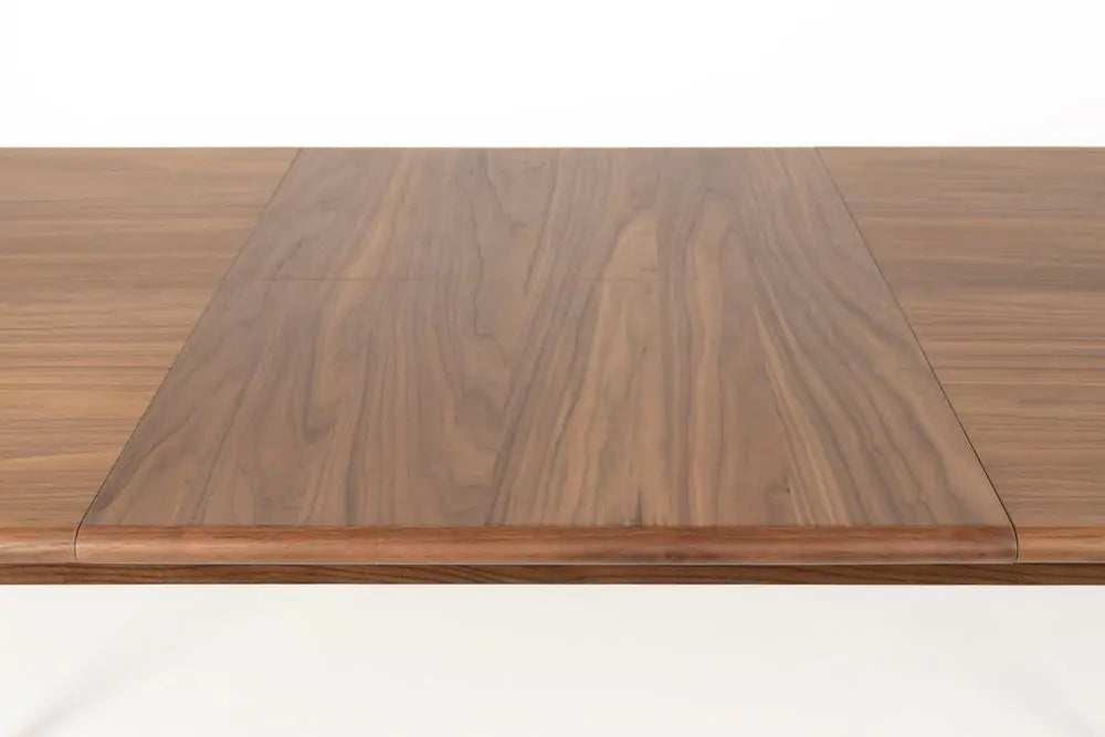 Mesa De Comedor Extensible Tablero Oval (Nogal) Patas De Madera