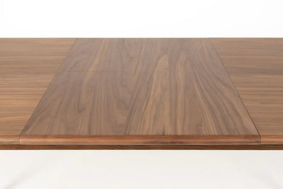 Mesa De Comedor Extensible Tablero Oval (Nogal) Patas De Madera