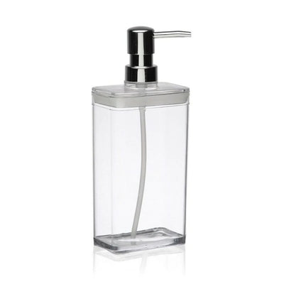Dispensador Jabón Transparente (550 Mltr) De Plástico