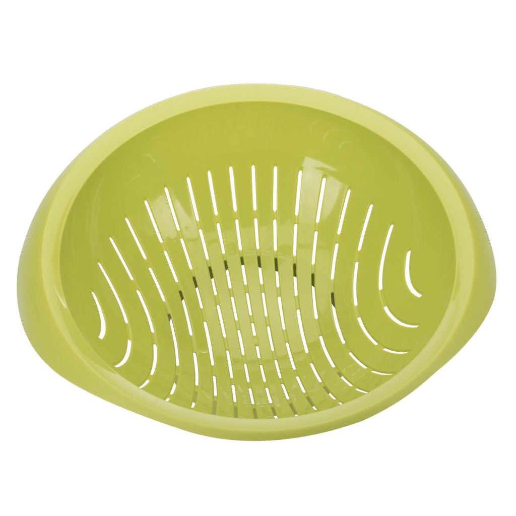 Colador Redondo (Verde) De Plástico