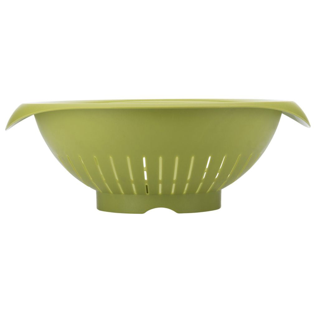 Colador Redondo (Verde) De Plástico