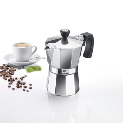 Cafetera Para 3 Tazas De Aluminio