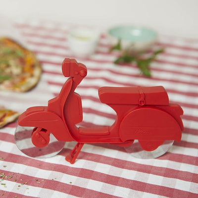 Cortador De Pizza (Modelo Moto) De Plástico