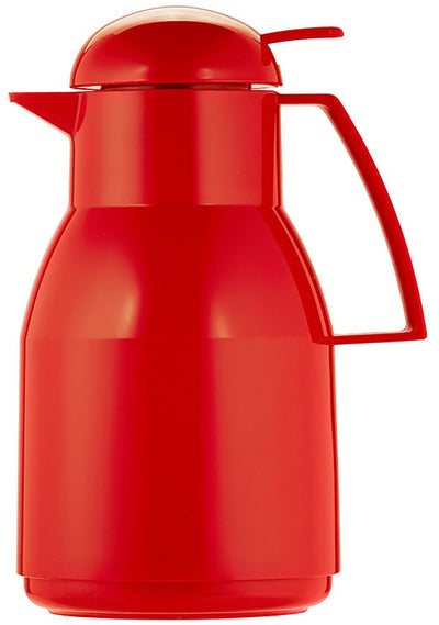 Jarra Termo (Rojo) 1 Ltr Con Asa De Plástico
