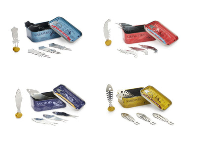 Set De 6 Tenedores Para Aperitivos (Colores Varios) De Metal - Venta Por Unidad