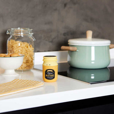 Timer Para Cocina (Amarillo) Modelo Pote De Plástico