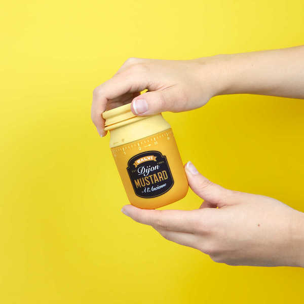 Timer Para Cocina (Amarillo) Modelo Pote De Plástico