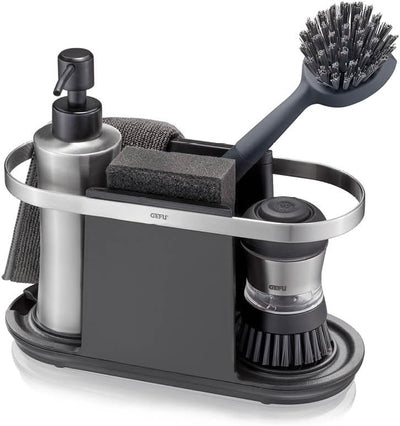 Organizador Para Fregadero (Negro) De Plástico