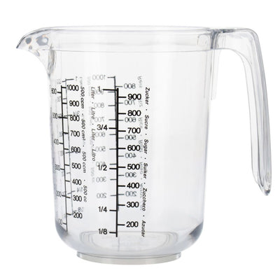 Jarra Medidora 1 Ltr (Transparente) De Plástico