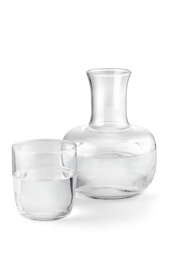 Garrafa 600 Mltrs Con Vaso De Vidrio