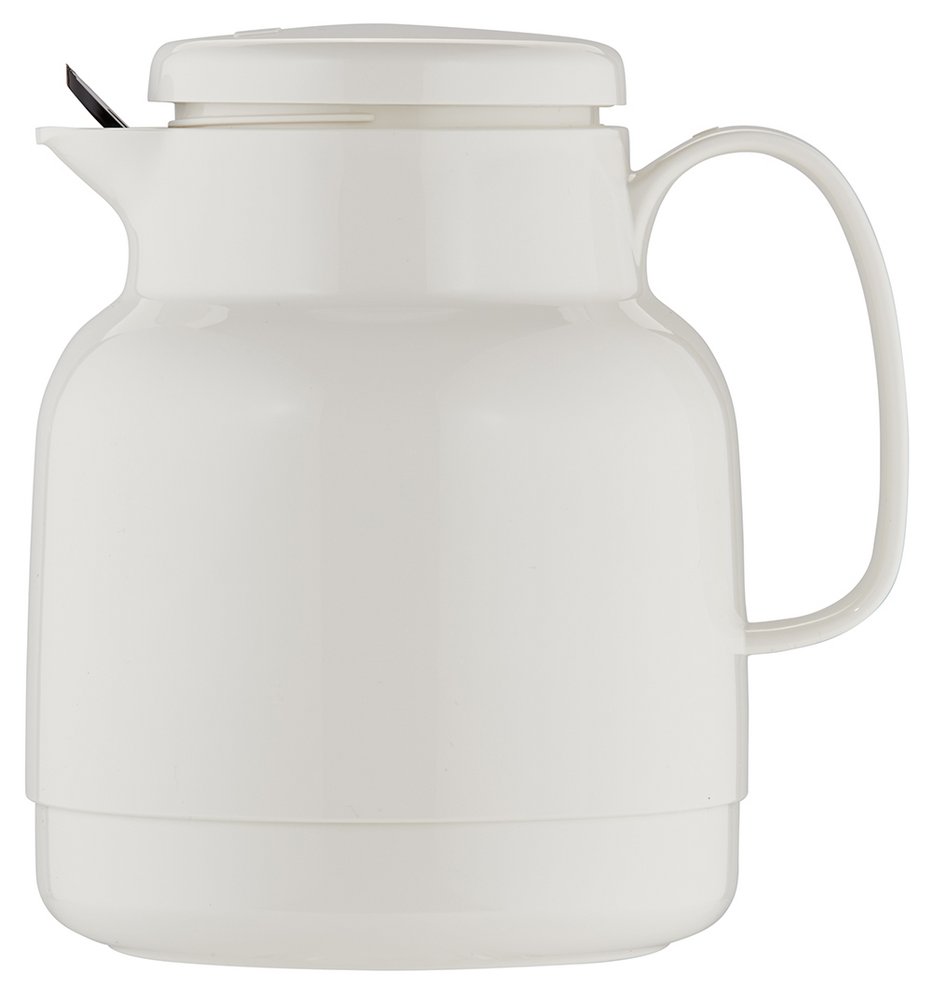 Jarra Térmica (Blanca) 1 Ltr Con Infusionera De Plástico