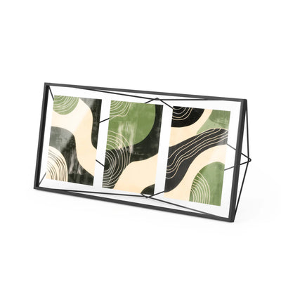 Marco Para Foto (Negro) Forma Rectangular De Metal