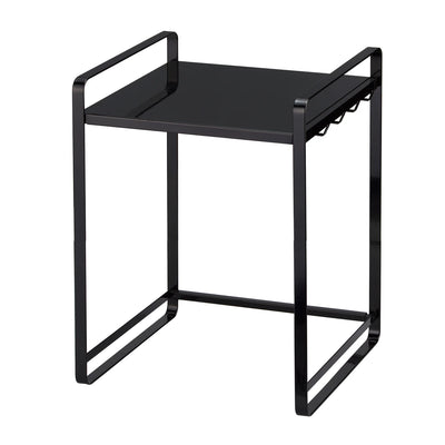 Estante De Cocina Extensible (Negro) De Metal