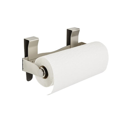 Porta Papel Toalla (Plateado) Para Pared De Metal