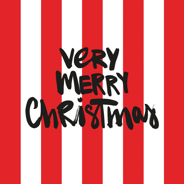 Set X 20 Servilletas (Merry Christmas) De Papel