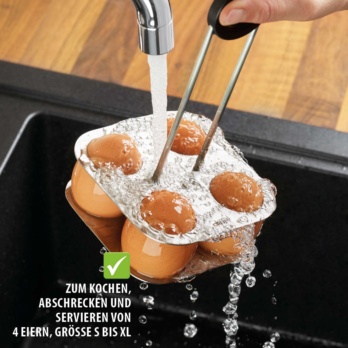 Soporte Para Hervir Huevos De Metal