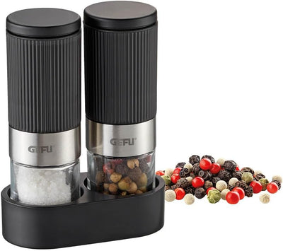 Set De Molinillos Salero Y Pimientero De Plástico