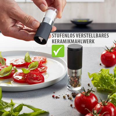 Set De Molinillos Salero Y Pimientero De Plástico