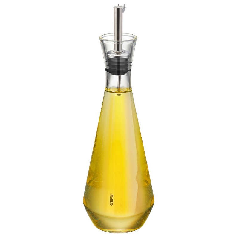 Vinagrera O Aceitera Antigoteo De Vidrio