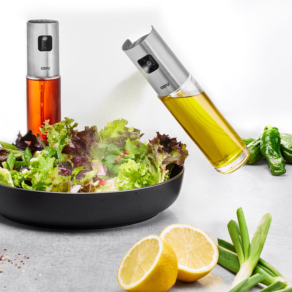 Set De Pulverizador Para Aceite Y Vinagre De Plástico