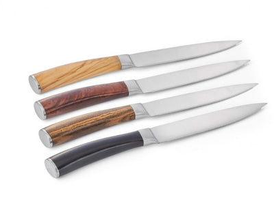 Set de 4 Cuchillos Para Carne De Acero
