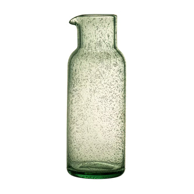 Garrafa (Verde Agua) De Vidrio