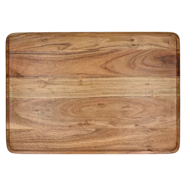 Bandeja Rectangular (Color Natural) De Madera