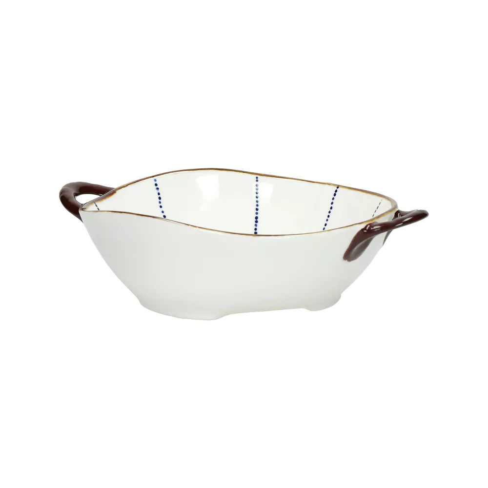 Bandeja Mediana Para Horno Rectangular De Porcelana