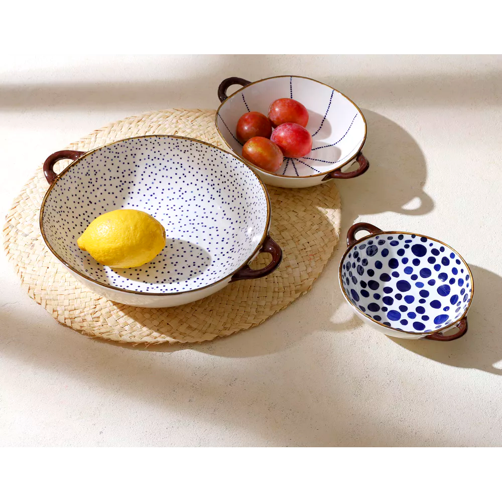 Bandeja Grande Para Horno Rectangular De Porcelana
