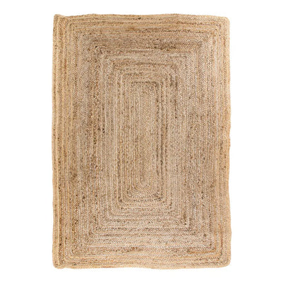 Alfombra Rectangular (Color Natural) De Yute