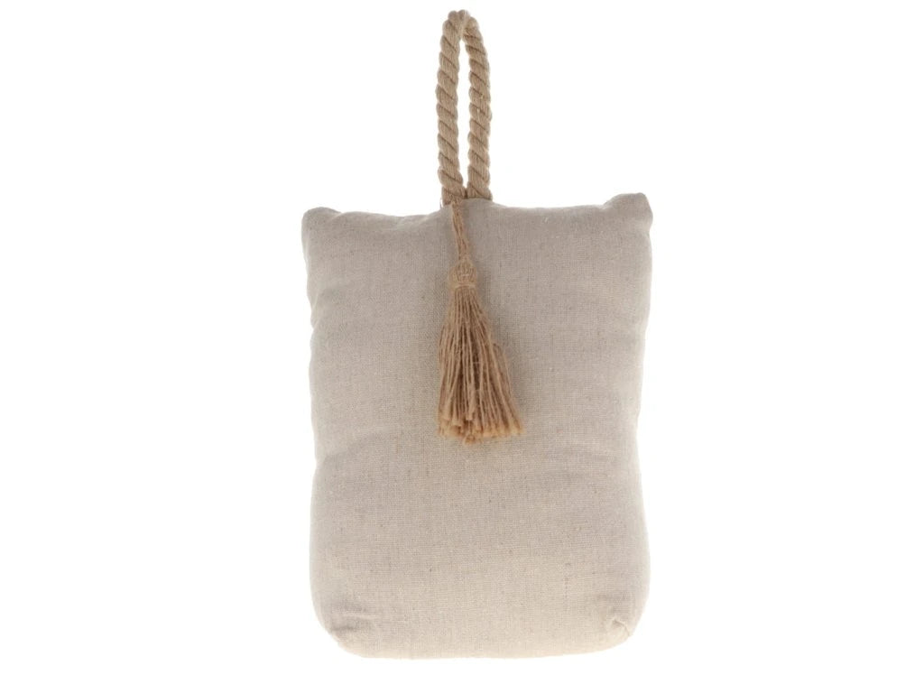 Tope Para Puerta (Bolsa Crema) De Poliéster/Algodón