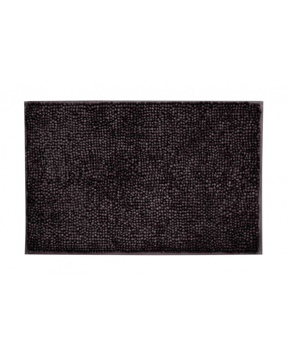 Piso Para Baño Negro De Algodón