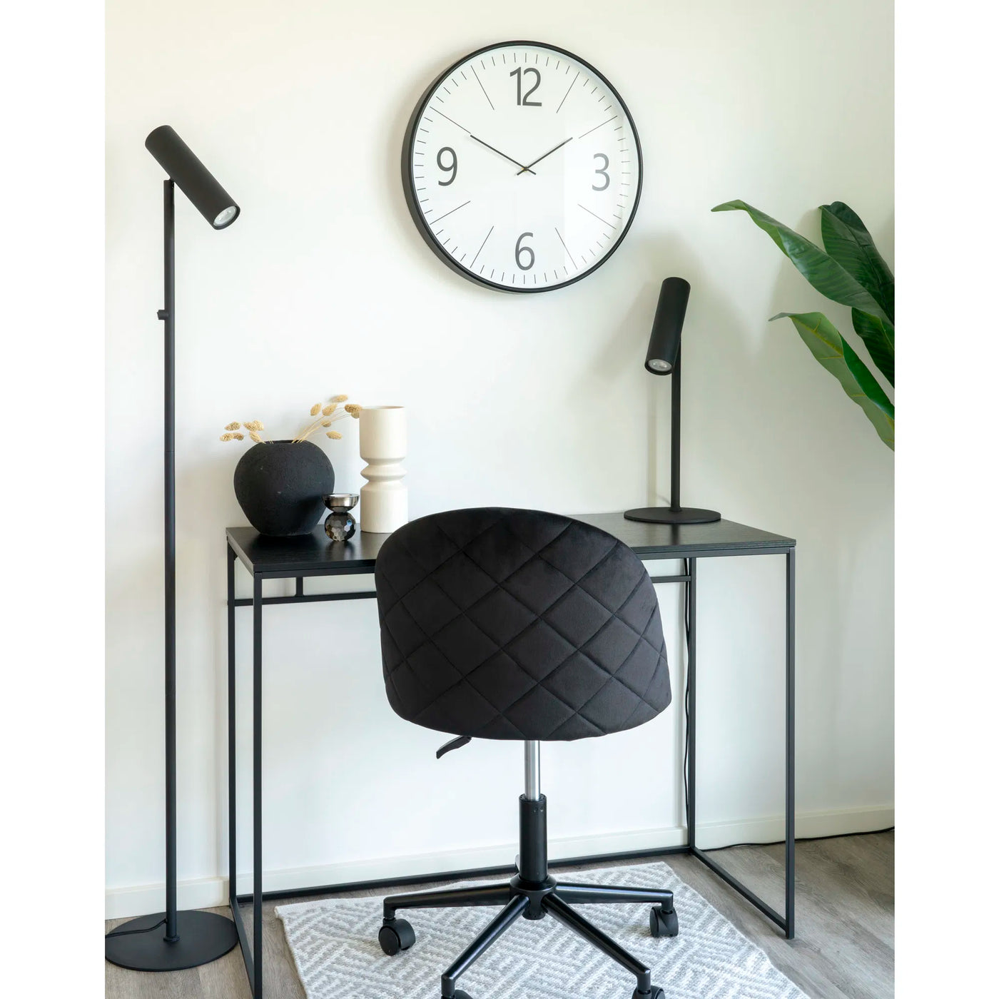 Reloj Para Pared Redondo (Blanco) De Plástico
