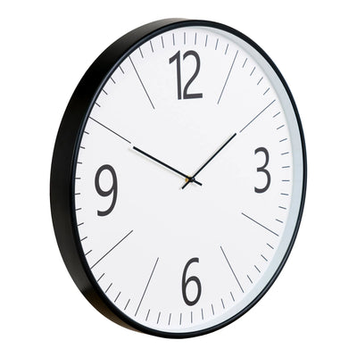 Reloj Para Pared Redondo (Blanco) De Plástico