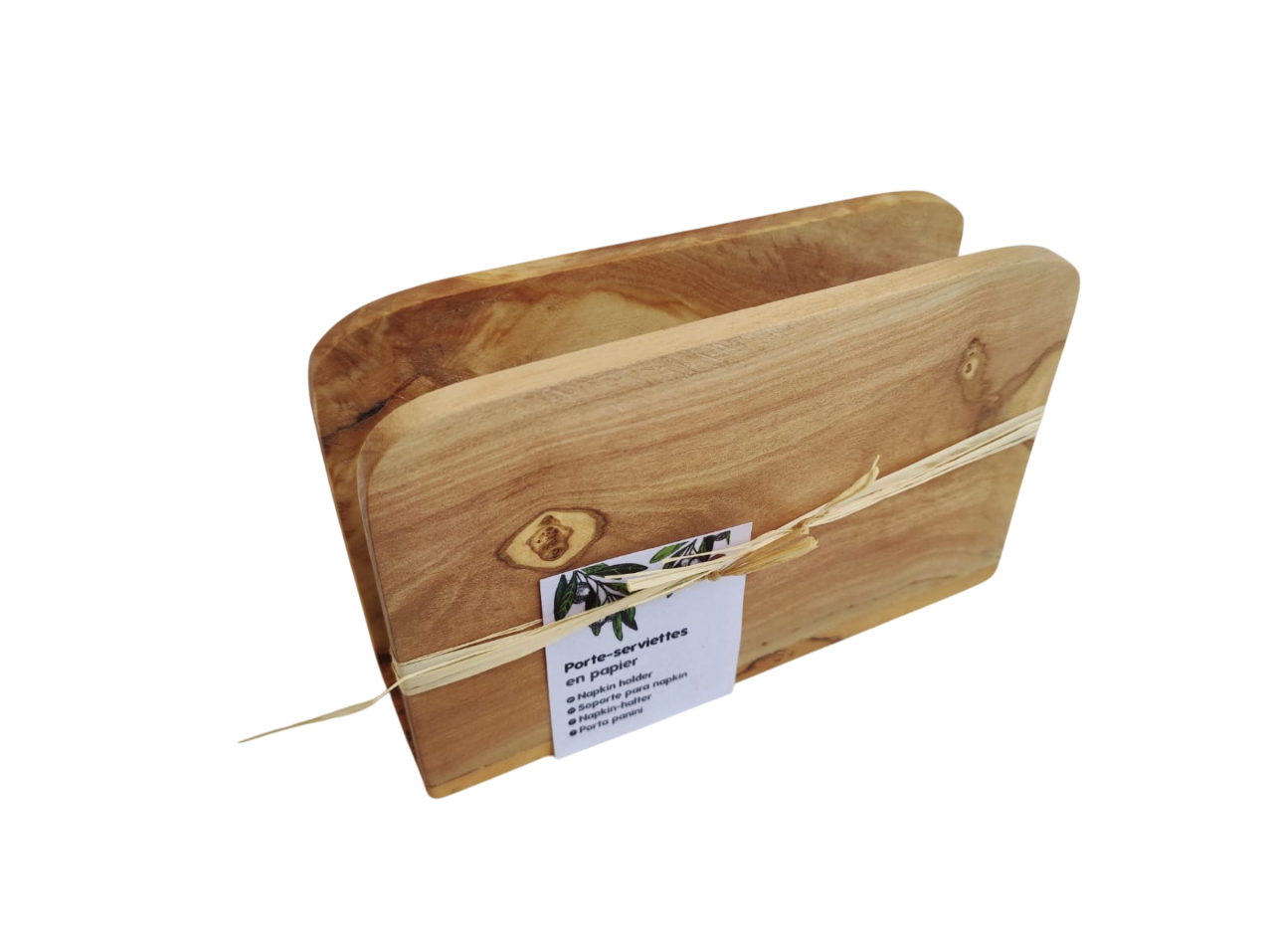 Porta Servilletas De Madera